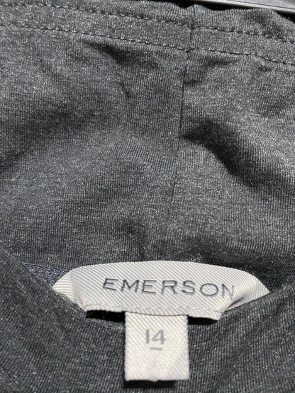 EMERSON |XL| WAIST 32| WOMEN’S CHARCOAL GREY YOGA PANTS - COMFORTABLE BOOTCUT PERFORMANCE LEGGINGS