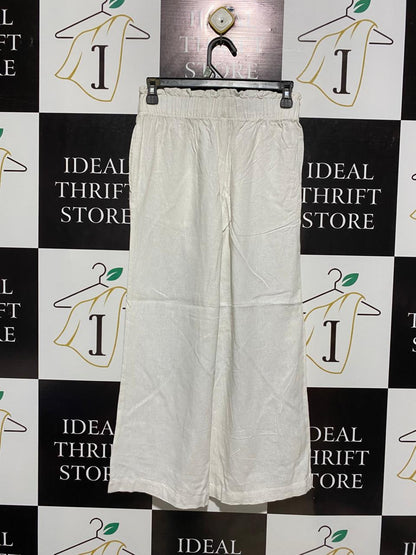 ANKO |M| WAIST 26| BLEND WIDE-LEG CULOTTES WITH ELASTIC PAPERBAG WAIST