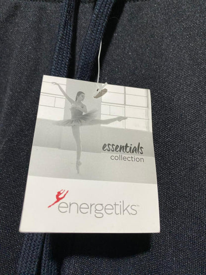 ENERGETIKS |M| WAIST 27| WOMEN'S BLACK WIDE-LEG TRACK PANTS WITH CONTRAST SIDE STRIPES
