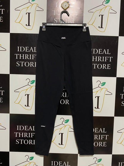 STAX |M| WAIST 27| PREMIUM HIGH-WAISTED BLACK LEGGINGS