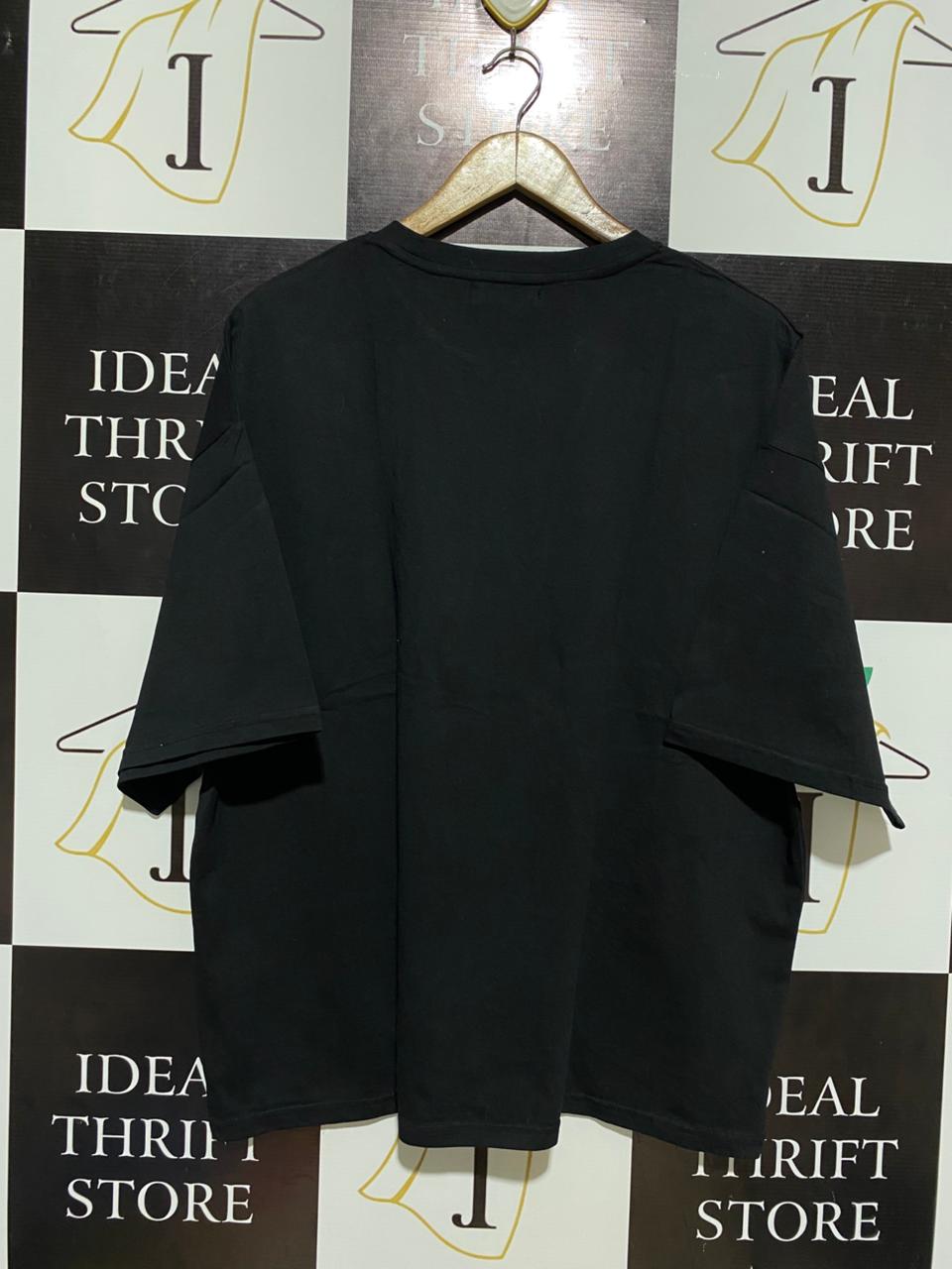 DAZIE |XL| BUST 24| B12|  OVERSIZED ESSENTIAL T-SHIRT IN BLACK