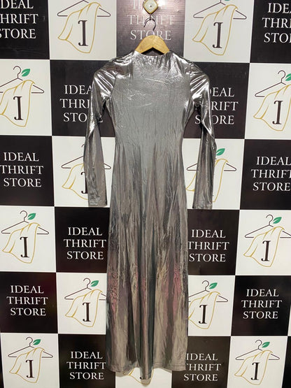 DIESEL |S| BUST 14| C3| MATHI METALLIC MAXI DRESS