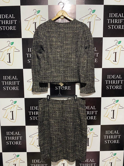 ANTHEA CRAWFORD |XL| TWEED BLAZER AND PENCIL SKIRT SET