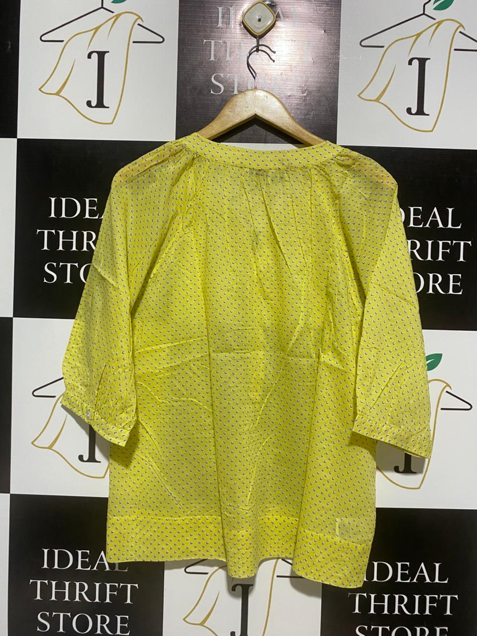 COUNTRY ROAD |M| BUST 23| VINTAGE POLKA DOT PLEATED BLOUSE