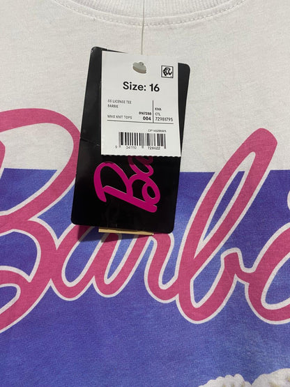 BARBIE |XL| BUST 24| C1| "ORIGINAL CALIFORNIA GIRL" GRAPHIC T SHIRT