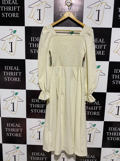 SHEIN |M| BUST 15| C3| A CAPTIVATING AND UNIQUE ANKLE-LENGTH MAXI DRESS
