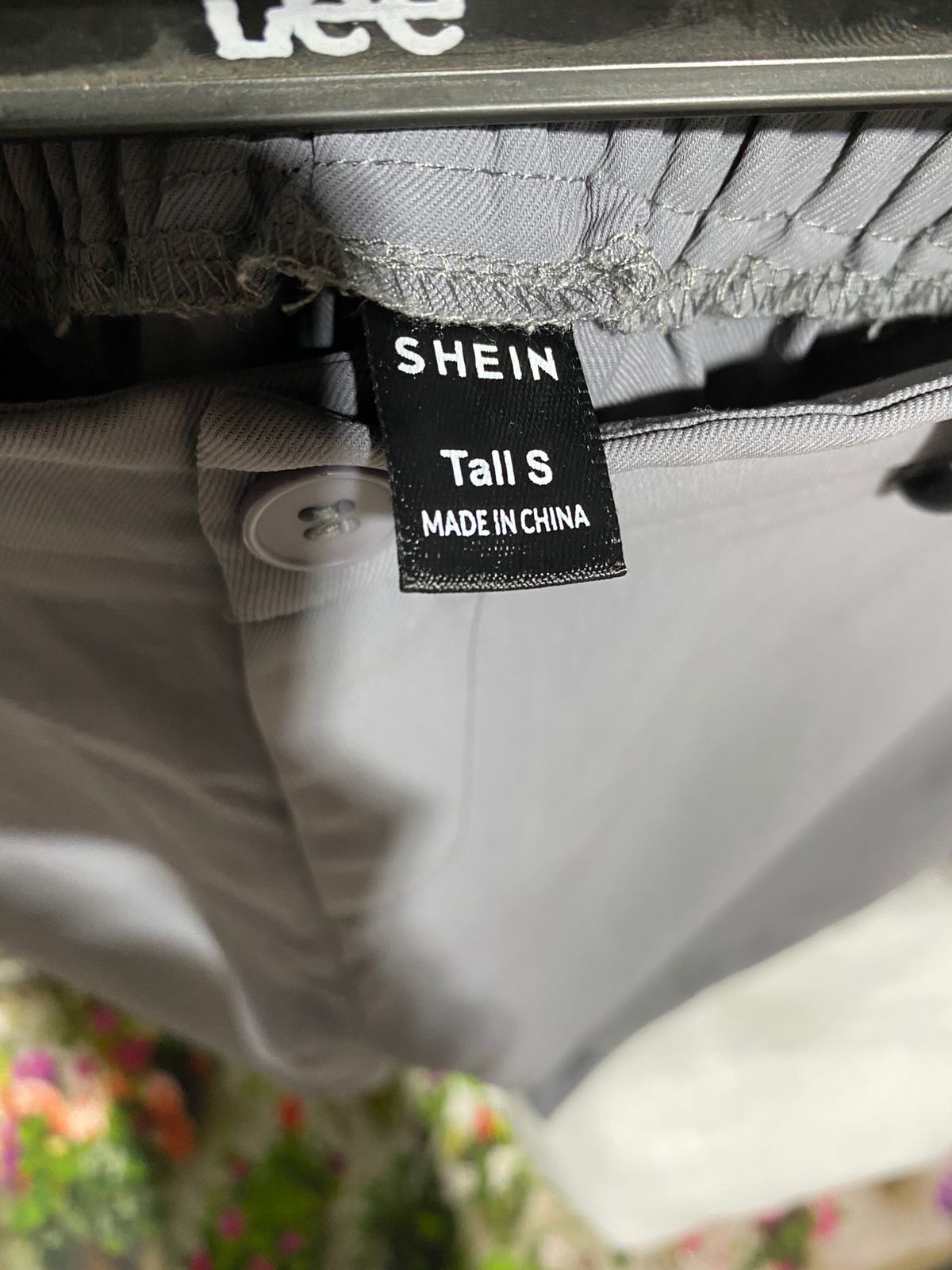 SHEIN |S| WAIST 27| WOMEN’S GREY HIGH-WAISTED WIDE-LEG TROUSERS - SOPHISTICATED TAILORED DRESS PANTS