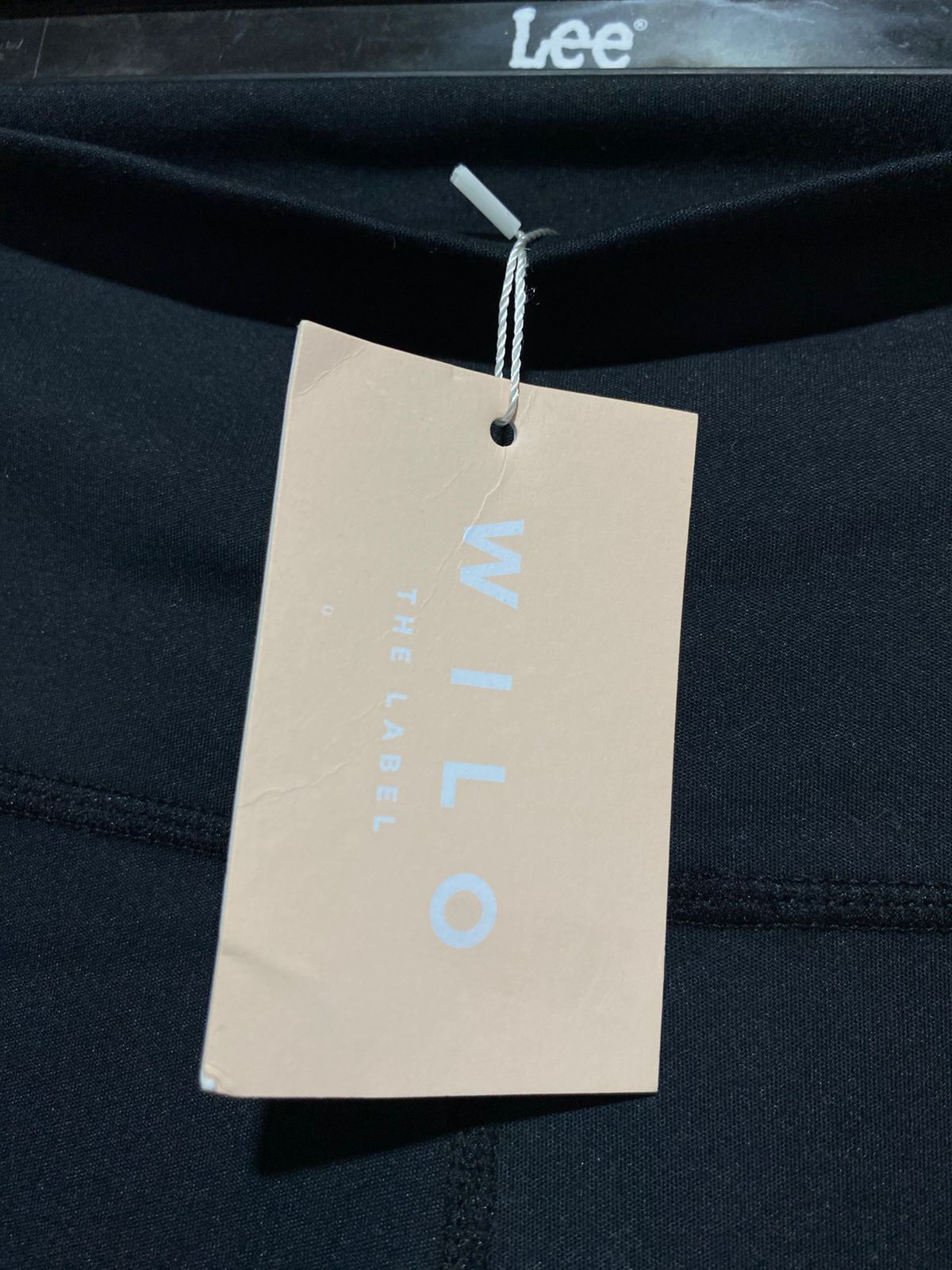 WILO |S| WAIST 26| WOMEN’S BLACK HIGH-RISE FLARED LEGGINGS - YOGA PANTS WITH STYLISH BELL-BOTTOM HEM