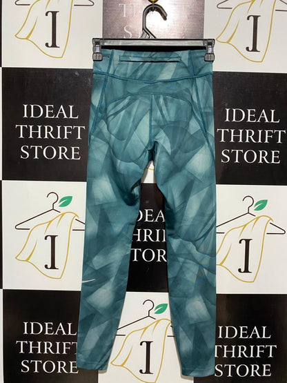 NIKE |XS| WAIST 23|B12| GEOMETRIC PRINT HIGH-RISE ACTIVE LEGGINGS