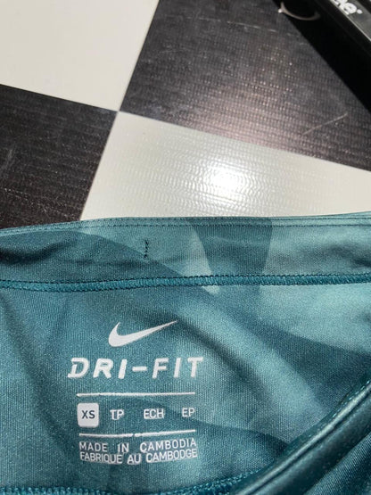 NIKE |XS| WAIST 23|B12| GEOMETRIC PRINT HIGH-RISE ACTIVE LEGGINGS