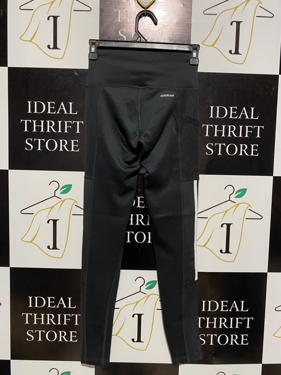 ADIDAS |XS| WAIST 23| THREE-STRIPE PERFORMANCE LEGGINGS