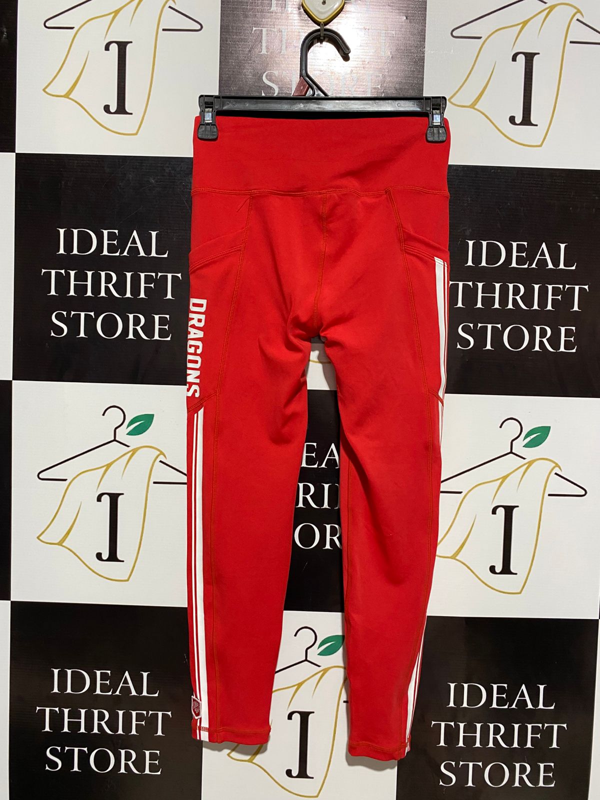 COTTON ON |XS| WAIST 24| BODY WOMEN’S RED HIGH-RISE LEGGINGS