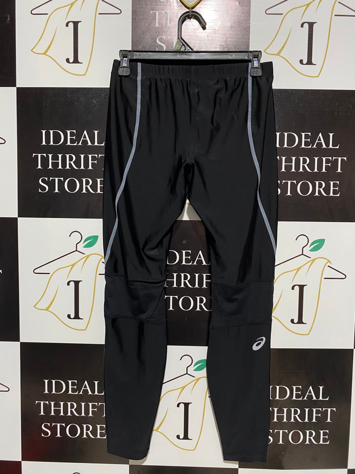 ASICS |M| WAIST 28| BLACK PERFORMANCE RUNNING JOGGERS