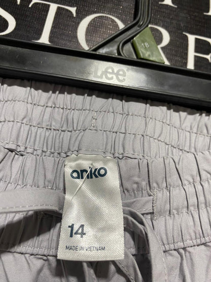ANKO |XL| WAIST 32| LIGHT GREY COTTON RELAXED JOGGERS2799