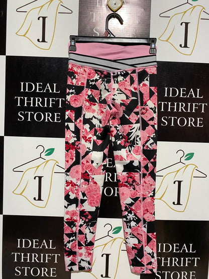 NIKE |M| WAIST 24| WOMEN’S PINK FLORAL GEOMETRIC LEGGINGS