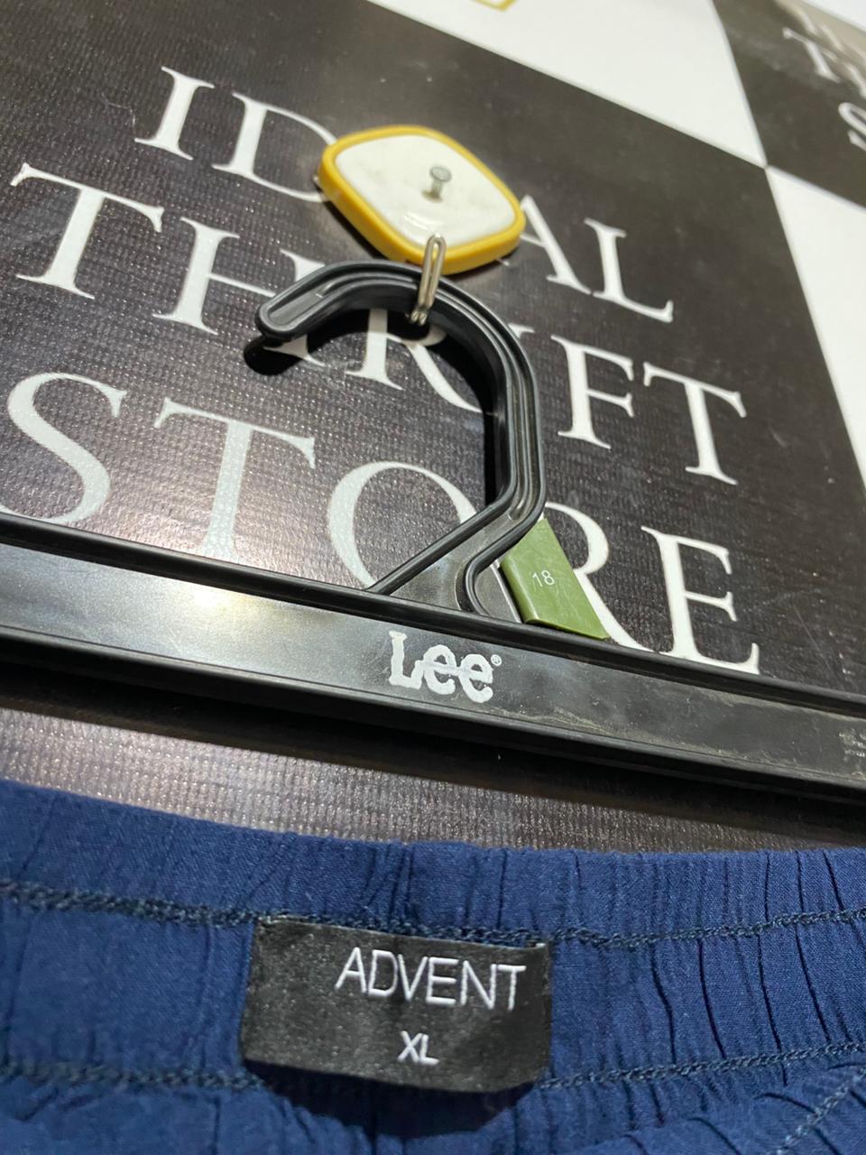 ADVENT |XL| WAIST 32| NAVY BLUE WIDE-LEG LOUNGE PANTS