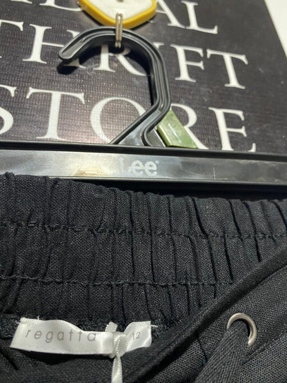 REGATTA |XL| WAIST 32| BLACK COMFORT RELAXED JOGGERS