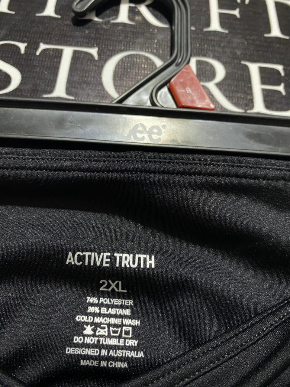 ACTIVE TRUTH |XL| WAIST 36| BLACK PERFORMANCE TRAINING JOGGERS