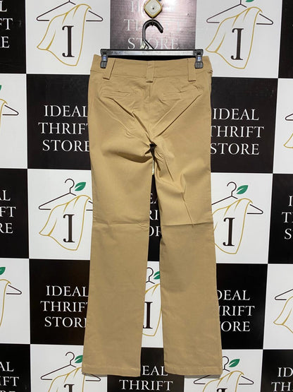 SUPRE |M| WAIST 28| WOMEN'S CLASSIC KHAKI STRAIGHT-LEG TROUSERS