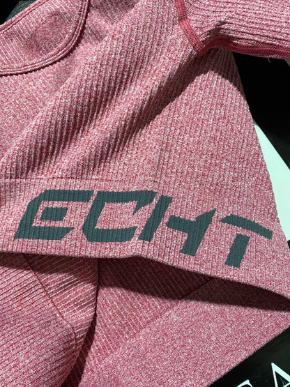 ECHT |S| BUST 14|B 11| PERFORMANCE SEAMLESS ATHLETIC CROP TOP