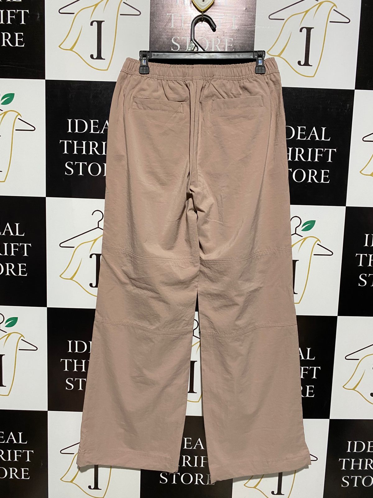 COTTON ON |L| WAIST 30| Relaxed Fit Wide-Leg Utility Pants – Khaki