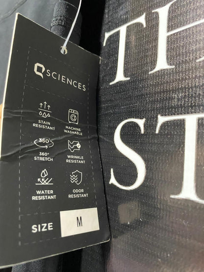 Q SCIENCES |M| WAIST 25| HIGH-WAISTED BLACK PERFORMANCE LEGGINGS