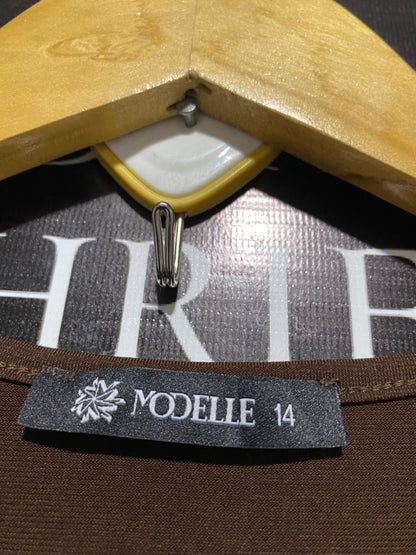 MODELLE |L| CHOCOLATE BROWN LONG SLEEVE LOUNGEWEAR SET