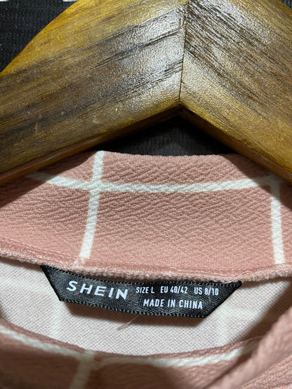 SHEIN |L| VIBRANT PINK GRADIENT OMBRE ACTIVEWEAR SET - RACERBACK BRA & LEGGINGS