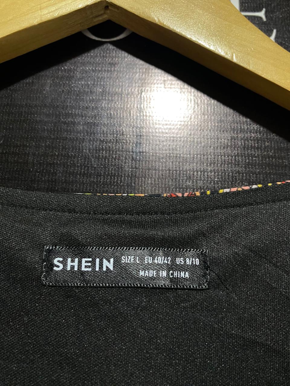 SHEIN |L| BUST 18| C5| BOHEMIAN MULTICOLOR PAISLEY MAXI DRESS - V-NECK WITH TIE WAIST