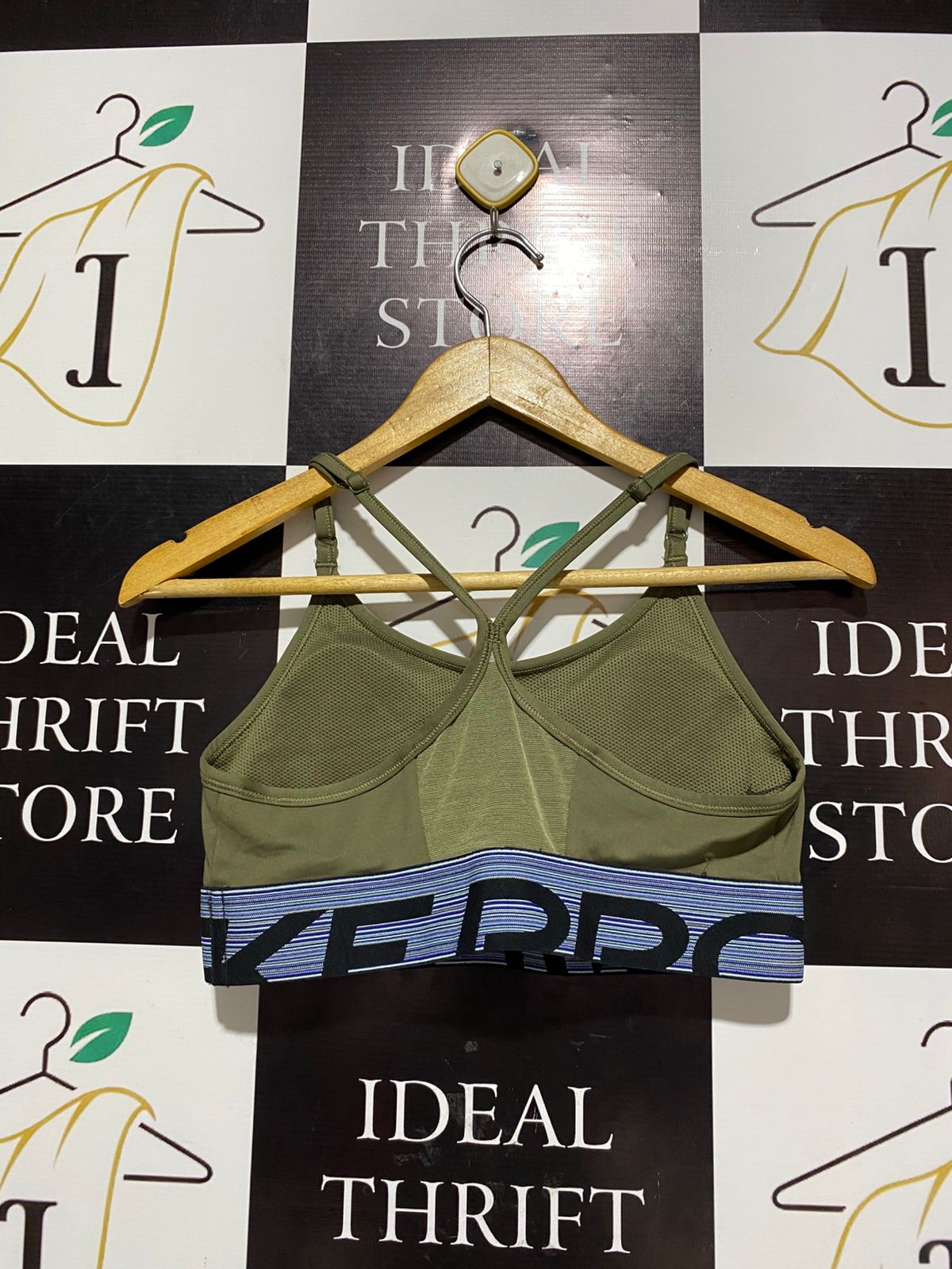 NIKE |M| BUST 14| PRO INDY STRAUGHT-NECK SPORTS BRA