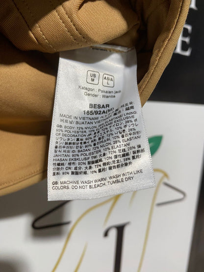 THE NORTH FACE |L| BUST 16| TAN LONGLINE MULTI-STRAP BACK YOGA SPORTS BRA