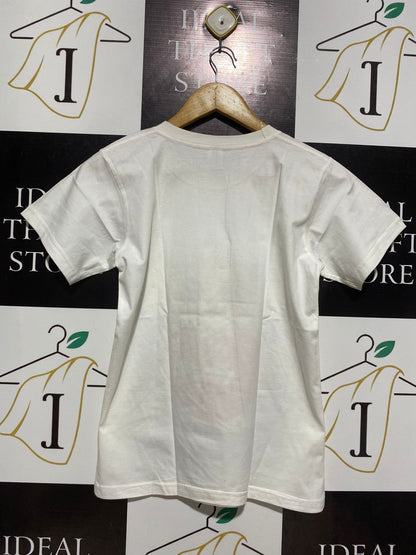 GOING TO |S| BUST 17|B12| SAILOR CAPTAIN "LOVE" GRAPHIC WHITE T-SHIRT