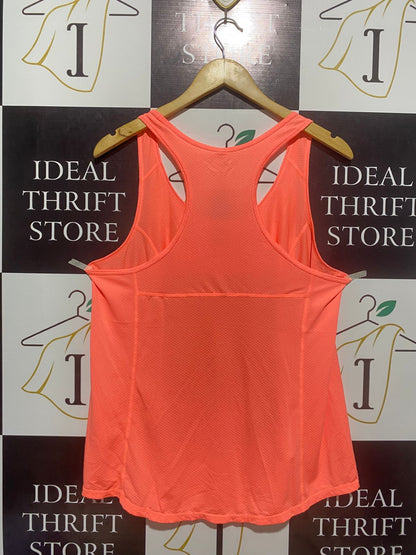TARGET |L| BUST 17| TANGERINE MESH RACERBACK ATHLETIC TANK