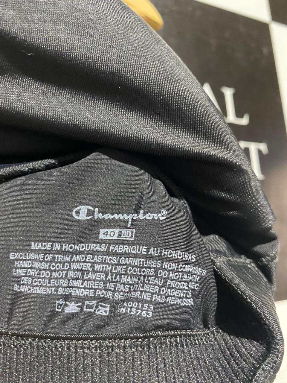 CHAMPION |L| BUST 16| BLACK HIGH-IMPACT FULL-FIGURE SPORTS BRA