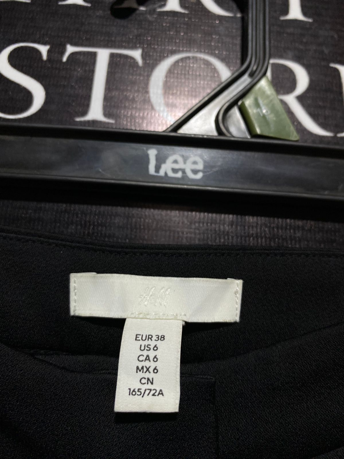 H&M |L| WAIST 30| CLASSIC BLACK WIDE-LEG TROUSERS