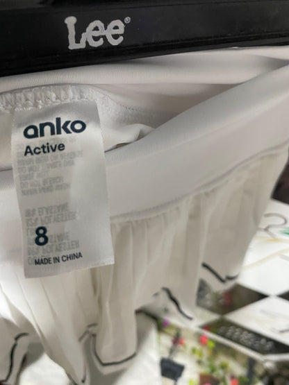 ANKO |S| WAIST 24| WHITE PLEATED TENNIS SKIRT