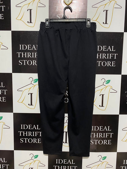 HEAT |L| WAIST 30| BLACK ELASTIC WAIST JOGGERS