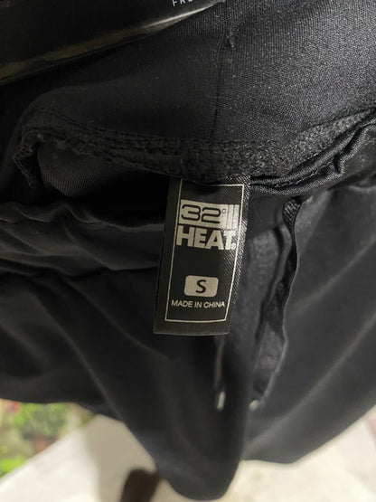HEAT |L| WAIST 30| BLACK ELASTIC WAIST JOGGERS