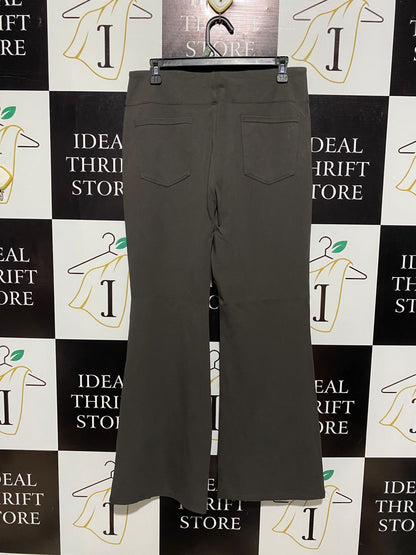 HALARA |L| WAIST 30| DARK CHOCOLATE FLARE PANTS