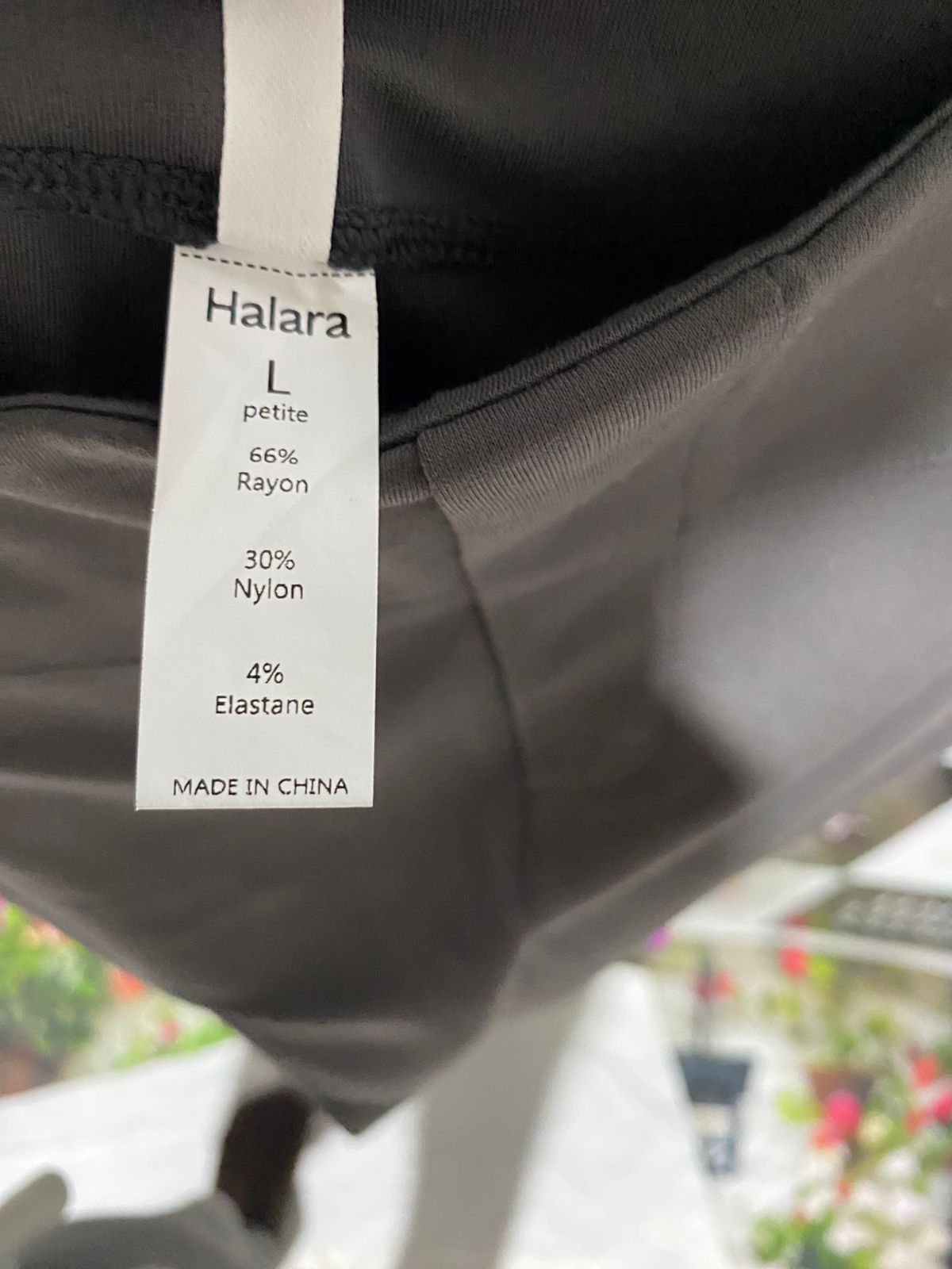 HALARA |L| WAIST 30| DARK CHOCOLATE FLARE PANTS