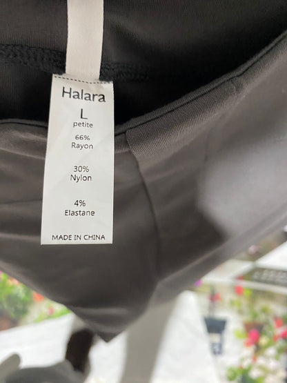 HALARA |L| WAIST 30| DARK CHOCOLATE FLARE PANTS