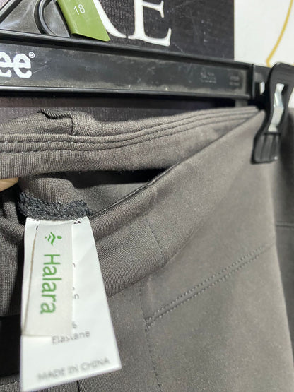 HALARA |L| WAIST 30| DARK CHOCOLATE FLARE PANTS