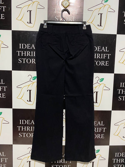 LUCK & TROUBLE |M| WAIST 28| CLASSIC BLACK TAILORED DRESS PANTS