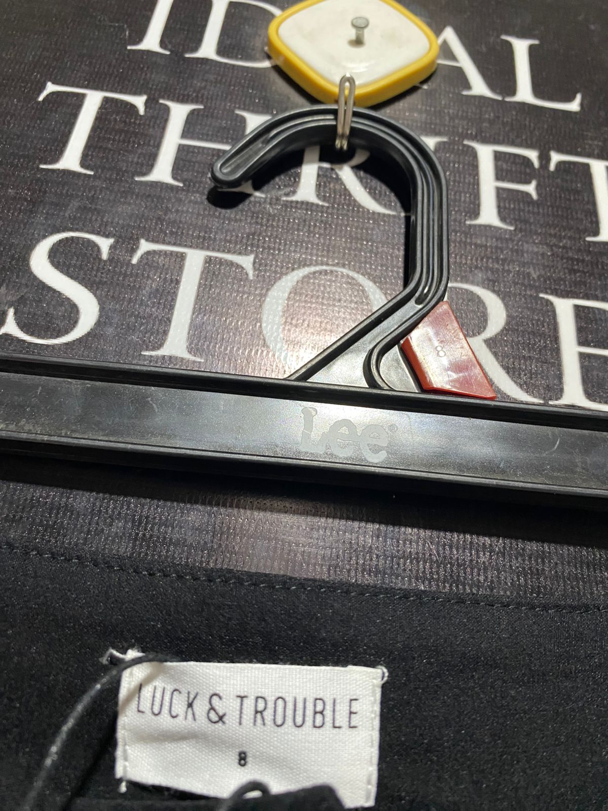LUCK & TROUBLE |M| WAIST 28| CLASSIC BLACK TAILORED DRESS PANTS