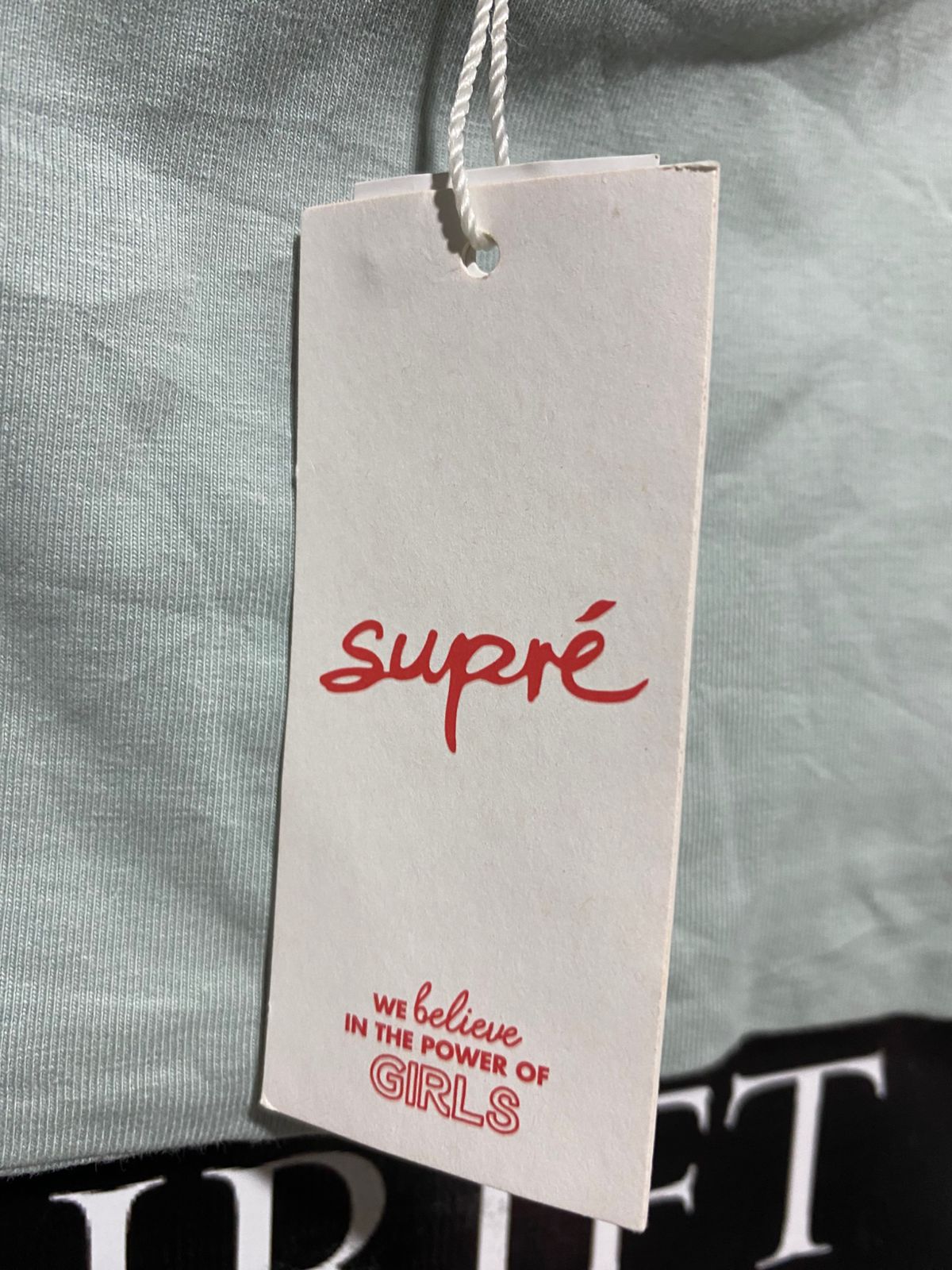 SUPRE |S| BUST 14|B12|WOMEN’S MINIMALIST SAGE GREEN CAMI CROP TOP