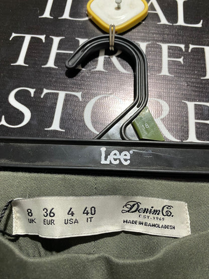 PRIMARK DENIM CO.|M| WAIST 26|  C7| OLIVE GREEN JEGGINGS