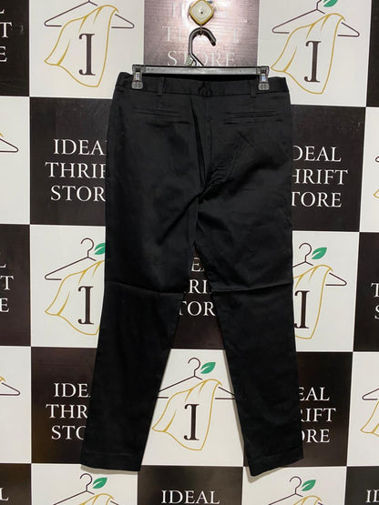 ATMOSPHERE |L| WAIST 30| CLASSIC BLACK TAILORED TROUSERS