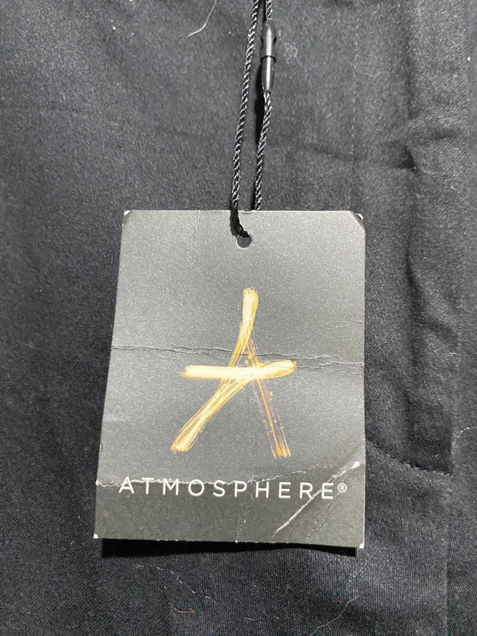ATMOSPHERE |L| WAIST 30| CLASSIC BLACK TAILORED TROUSERS