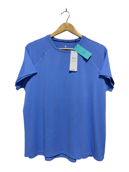 TARGET ACTIVE |L| BUST 23| B 12| PERIWINKLE BLUE RECYCLED MATERIALS TRAINING TEE