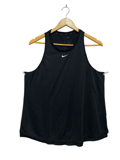 NIKE |XL| BUST 20| DRI-FIT BLACK SLEEVELESS TRAINING TANK TOP